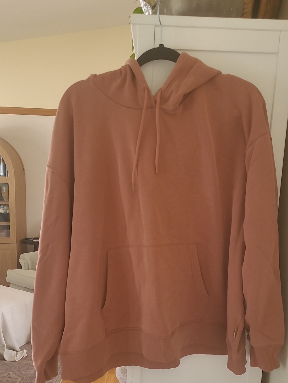 Women's Dusty Rust Hoodie Sweatshirt